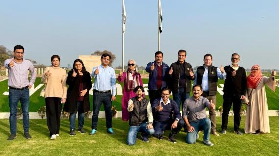 Syngenta Pakistan Welcomes CP BU Head for AME _Mr. Jerome Barbaron