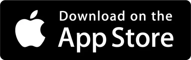 Apple logo with “Download on the App Store” badge